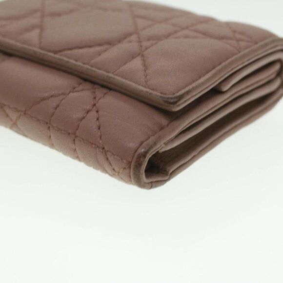 Christian Dior Wallet Lamb Skin Pink - Picture 14 of 15